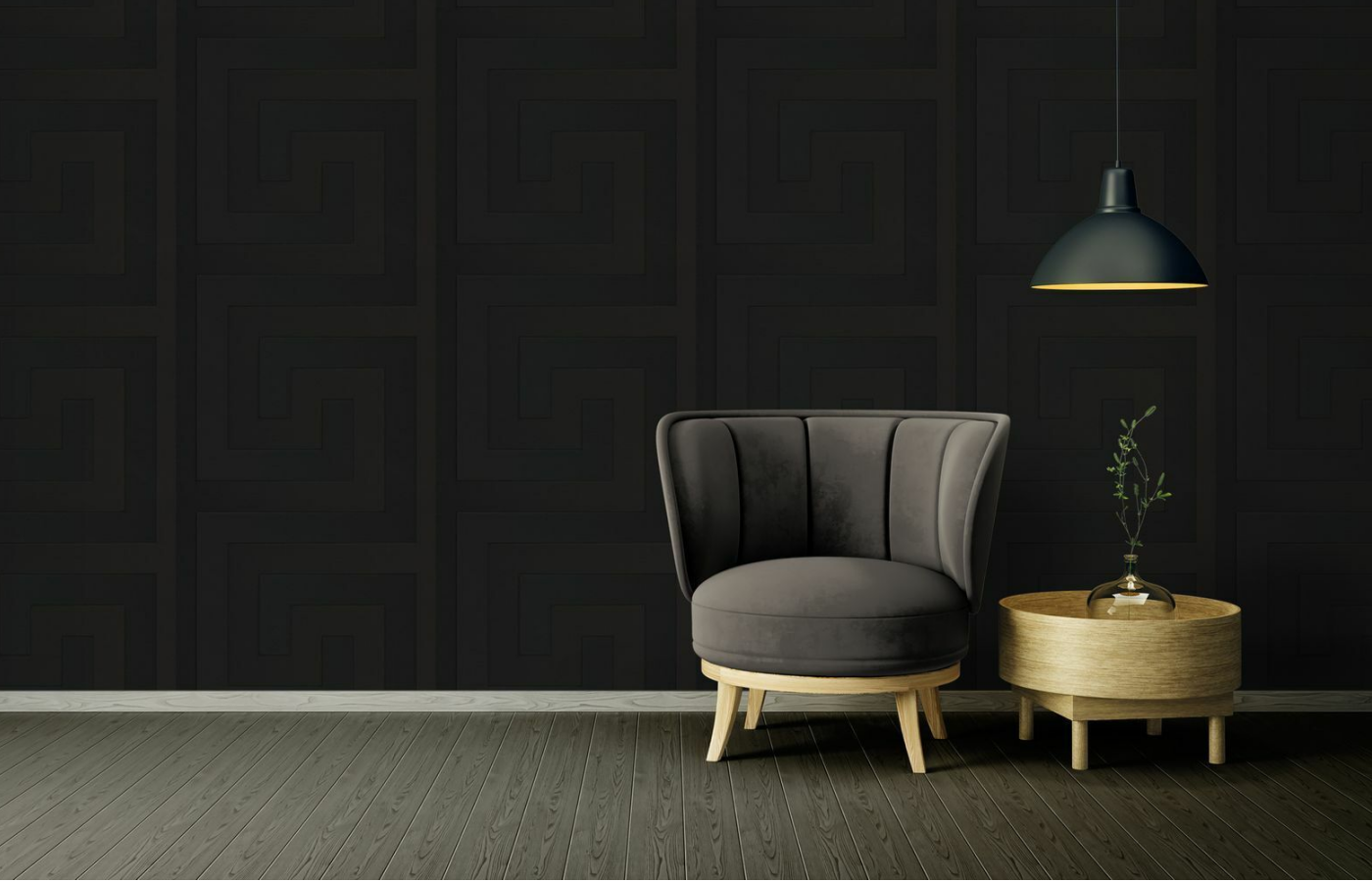 Black Luxury Wallpaper: Bringing a Touch of Elegance to Your Home