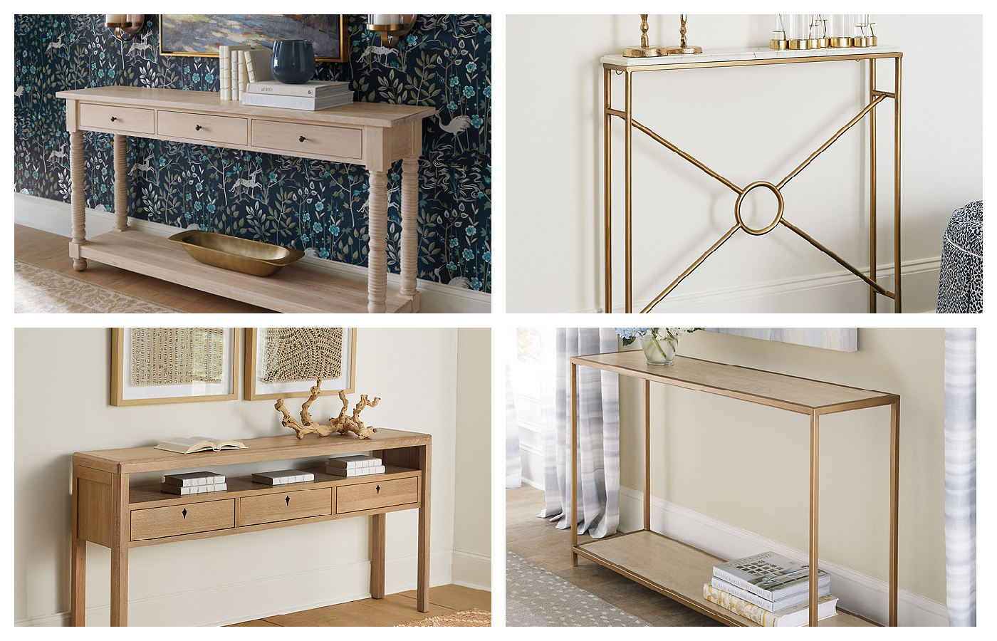 Home Essentials: 9 Console Tables For Every Style And Need